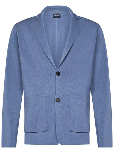 Drumohr Blazer In Blue