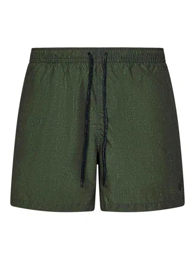 Drumohr Swim Shorts In Green