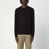 Drumohr Brown Crew-neck Sweater In Cashmere