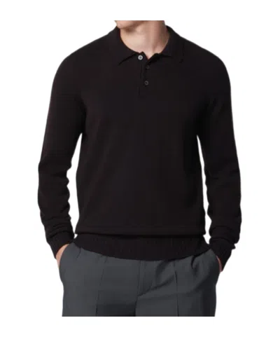 Drumohr Long-sleeved Polo Shirt In Multi