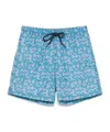 Drumohr Butterfly-print Swim Shorts In Blue