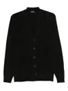 Drumohr Button Pocket Knitwear In Black