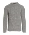Drumohr Turtle Neck Sweater In Gray