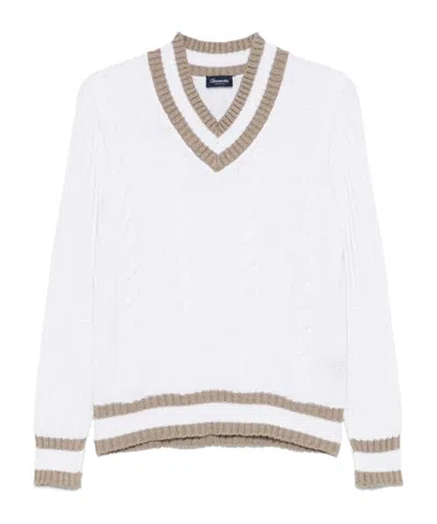 DRUMOHR CABLE-KNIT SWEATER