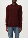Drumohr Cardigan  Men Color Burgundy In Brown
