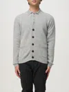 Drumohr Cardigan  Men Color Charcoal In Gray