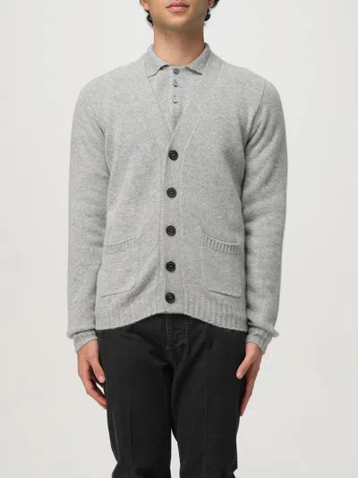 Drumohr Cardigan  Men Color Charcoal In Gray