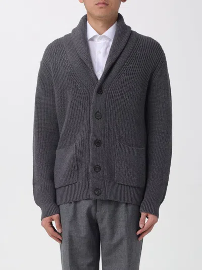 Drumohr Cardigan  Men Color Grey In Gray