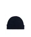 Drumohr Cashmere Beanie Hat In Black