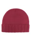 Drumohr Cashmere Beanie In Red