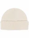 Drumohr Cashmere Hat In White
