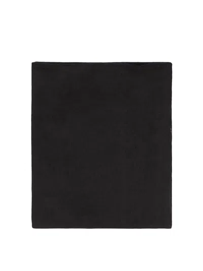 Drumohr Cashmere Scarf In Black