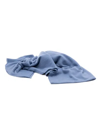 Drumohr Cashmere Scarf In Blue