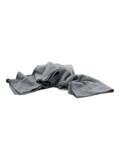 Drumohr Cashmere Scarf In Gray