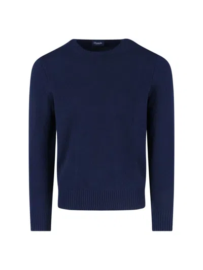 DRUMOHR CASHMERE SWEATER - NAVY