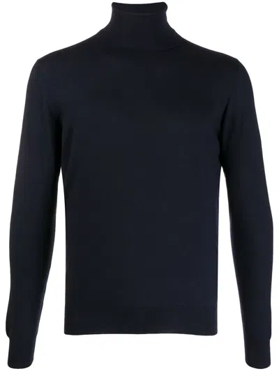 Drumohr Cashmere Sweater In Blue