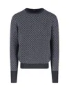 Drumohr Cashmere Sweater In Gray