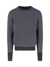 Drumohr Cashmere Sweater In Gray