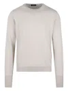Drumohr Cashmere Sweater In Neutrals