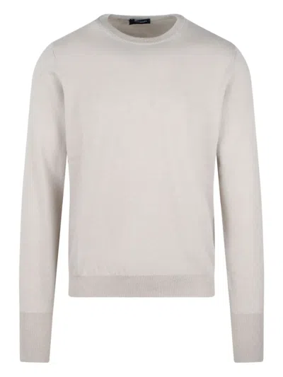 Drumohr Cashmere Sweater In Neutrals