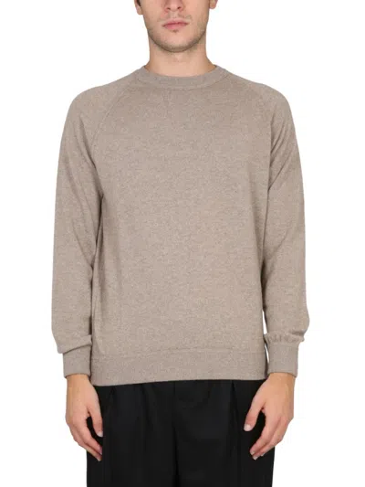 DRUMOHR CASHMERE SWEATER WITH CROSS-NECK DESIGN