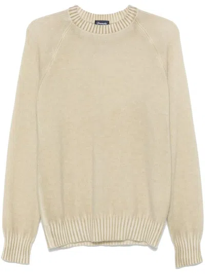 Drumohr Cashmere Sweater In Green