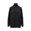 Drumohr Cashmere Turtleneck Sweater In Grey