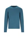 Drumohr Ribbed Crewneck Sweater With Soft Texture