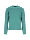 Drumohr Timeless Crewneck Sweater With Ribbed Details