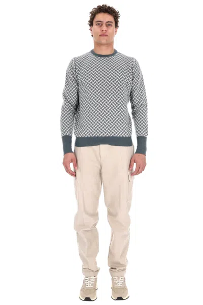 Drumohr Classic Fit Sweater For Men - Fw25 In Gray