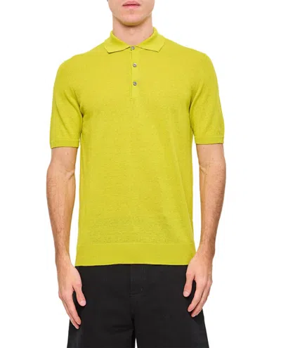 DRUMOHR CLASSIC KNIT POLO SHIRT WITH POINTED COLLAR