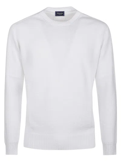 Drumohr Classic Lightweight Sweater For Men In Multi