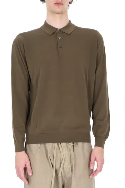 Drumohr Classic Mini Polo For Men In Multi