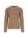 Drumohr Classic Sweater In Brown