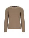 Drumohr Classic Sweater In Brown