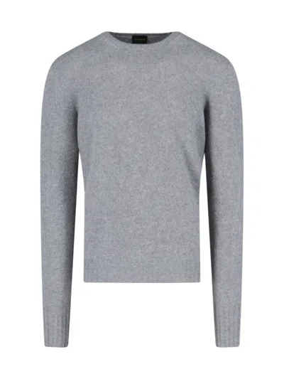 Drumohr Classic Sweater In Gray