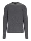 Drumohr Fine Knit Sweater In Gray