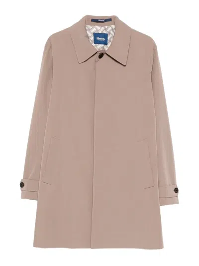 Drumohr Coat In Neutral
