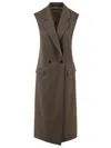 Drumohr Coats Dove Grey In Green