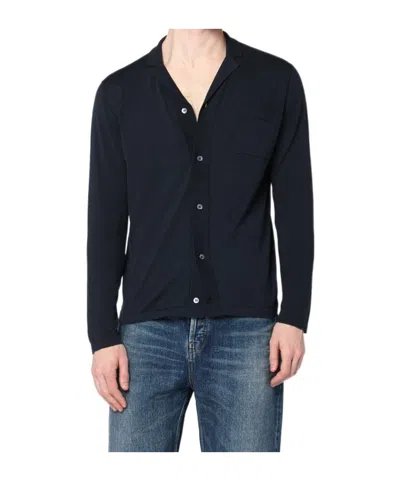 DRUMOHR LONG-SLEEVE BUTTON-DOWN SHIRT