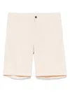Drumohr Relaxed Fit Cotton Bermuda Shorts In Neutrals