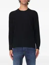 Drumohr Cotton Jumper In Black