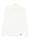 Drumohr Long Sleeve Polo In White