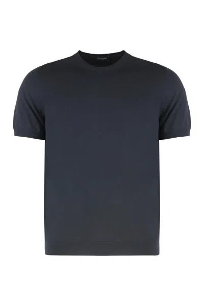 DRUMOHR DRUMOHR COTTON SHORT SLEEVE SWEATER