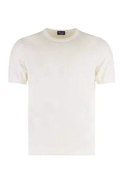 DRUMOHR DRUMOHR COTTON SHORT SLEEVE SWEATER