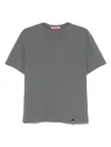 Drumohr Short Sleeve T-shirt In Gray