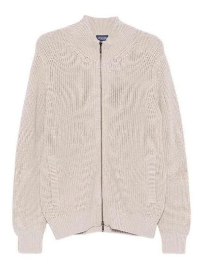 DRUMOHR CARDIGAN WITH POCKETS AND ZIP