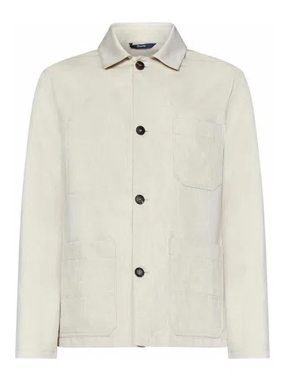 DRUMOHR CREAM-COLORED COTTON