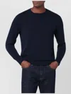 Drumohr Navy Blue Cashmere Sweater In Blue