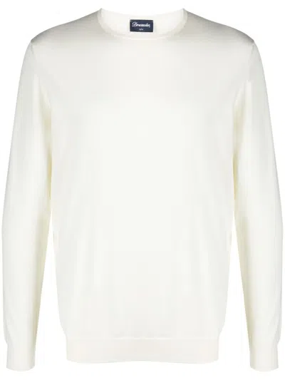 DRUMOHR CREW-NECK COTTON JUMPER